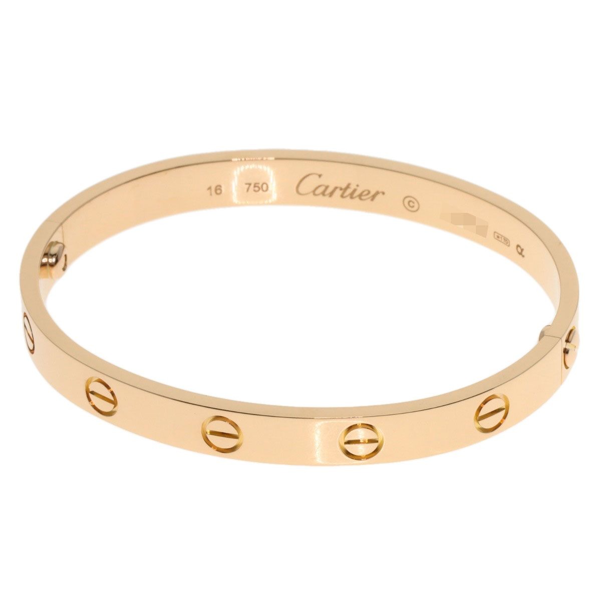 Cartier Love Bracelet 16 18K Pink Gold