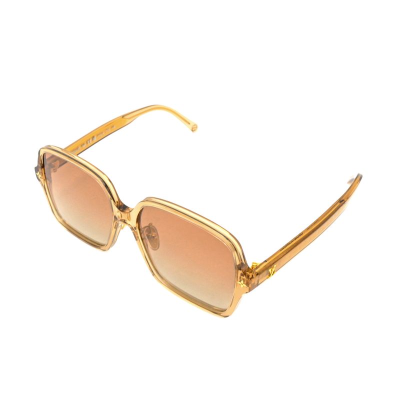 Louis Vuitton Sunglasses LV Aura Square Ambre Z3045e Ambre - Gdhardware