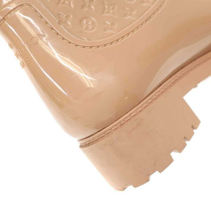 Louis Vuitton Splash Line Monogram Rain Boots Beige 37