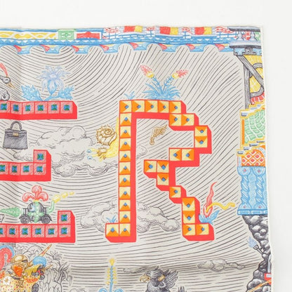 Hermes Silk Super SILK Quest Super Silk Quest Scarf Multicolor