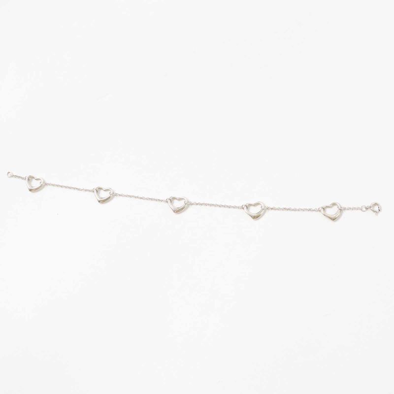 Tiffany & Co Tiffany & Co Open Heart 5P Bracelet Accessory Sv925