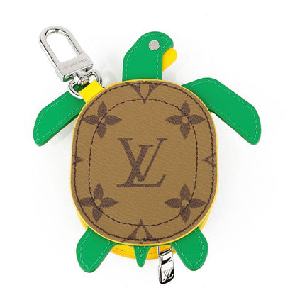Louis Vuitton Key Holder Keyholder LV Turtle Brown/green