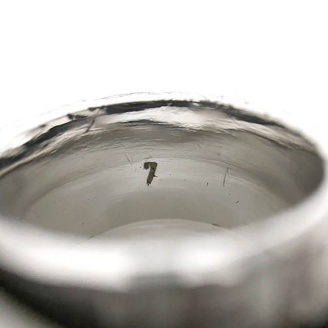 Christian Dior Ring Silver Pink White Trotter