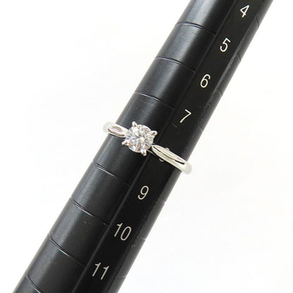 Cartier Solitaire Diamond 0.31ct F VS1 EX Ring #48 GIA Certified