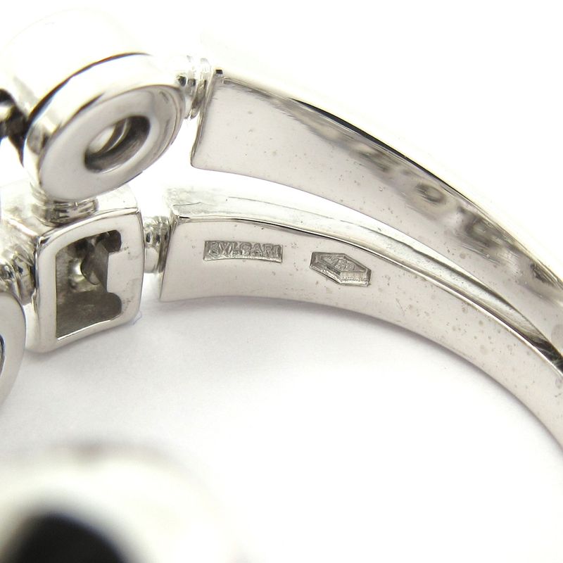 Bvlgari Ring Lucia 18K White Gold X Diamond 20P Diamond
