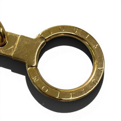 Louis Vuitton Bijou Sac Key Chain Charm Gold Metal Key Holder — view 5