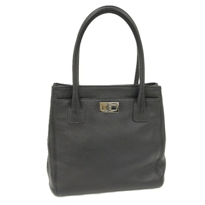 Chanel Executive Tote Handbag 2.55 Lambskin Black