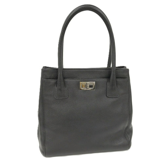 Chanel Executive Tote Handbag 2.55 Lambskin Black