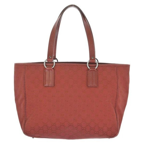 Gucci Tote Canvas Red — view 2