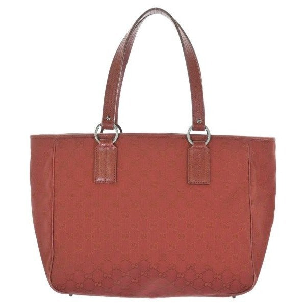 Gucci Tote Canvas Red