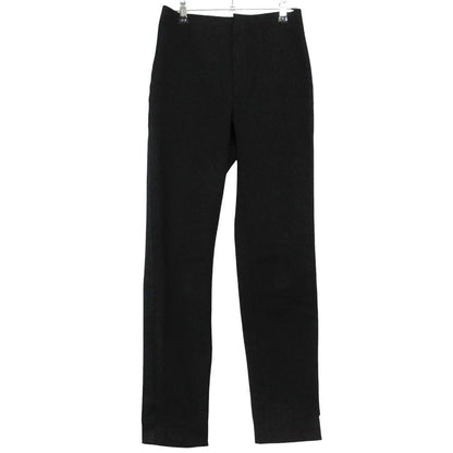 Dior Pants Stretch Braid Side Line 38 S Black