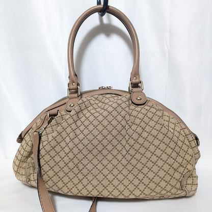 Gucci Diamante Canvas Ski 2-Way Shoulder Bag — view 2