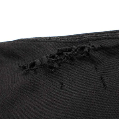 Balenciaga 24ss Logo Print Damaged Oversize D T-Shirt 764235 Tqvj8 Black XL