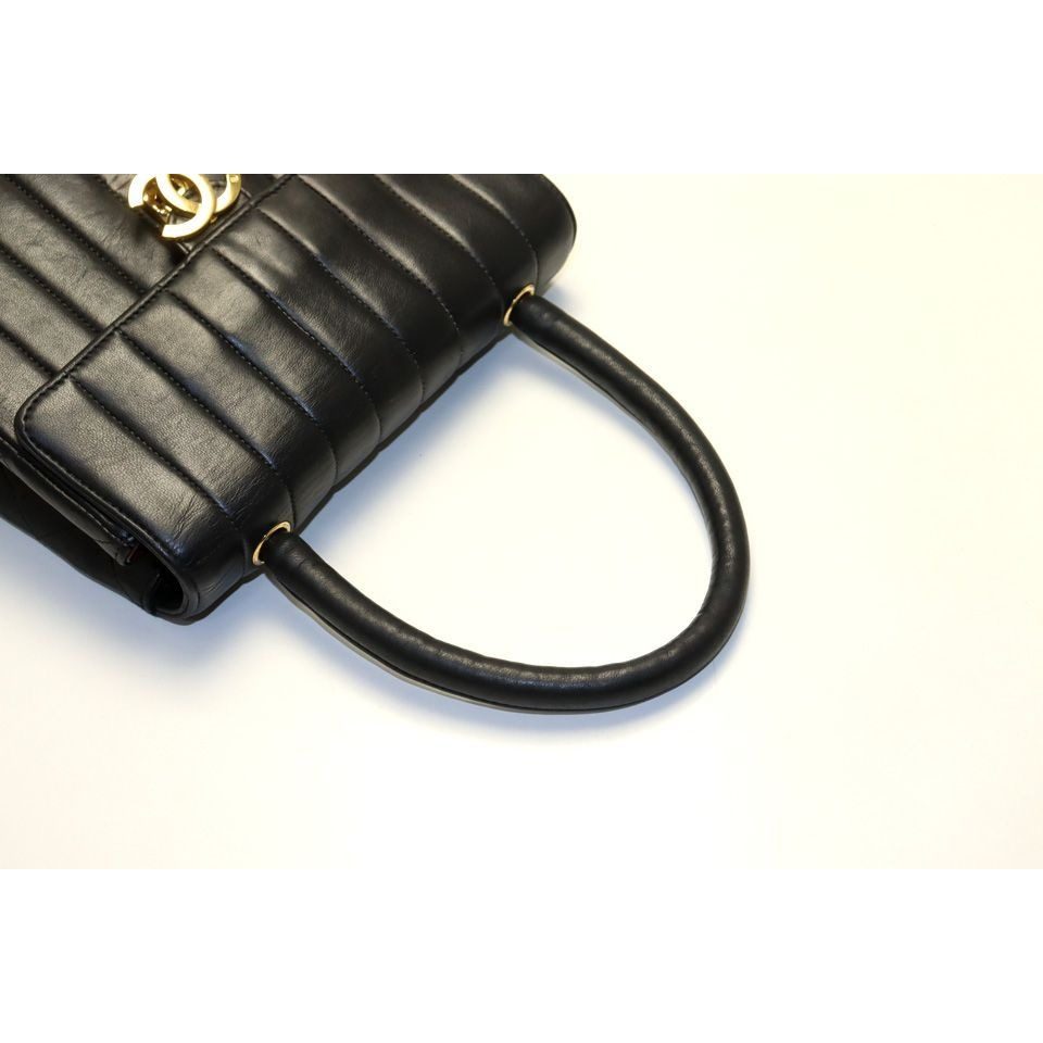 Chanel Mademoiselle Leather Handbag — view 6