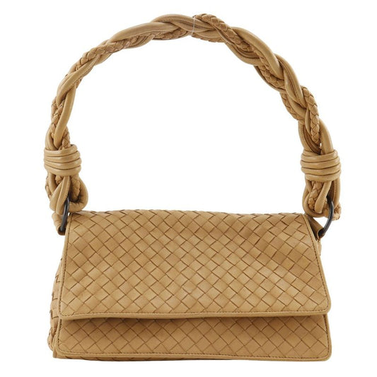 Bottega Veneta Bottega Veneta Intrecciato 145555 V0016 Calf Beige Women's