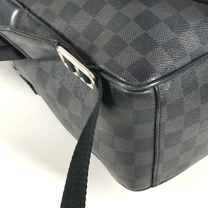 Louis Vuitton Backpack Sac Josh N41473 Damier Graphite Canvas Black