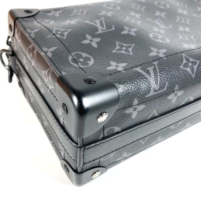 Louis Vuitton Shoulder Bag Soul Trunk EW M11744 Monogram Eclipse Canvas Black