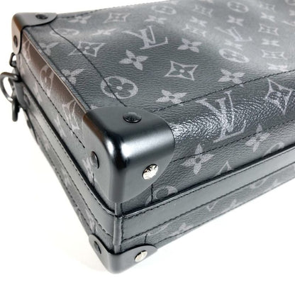 Louis Vuitton Shoulder Bag Soul Trunk EW M11744 Monogram Eclipse Canvas Black