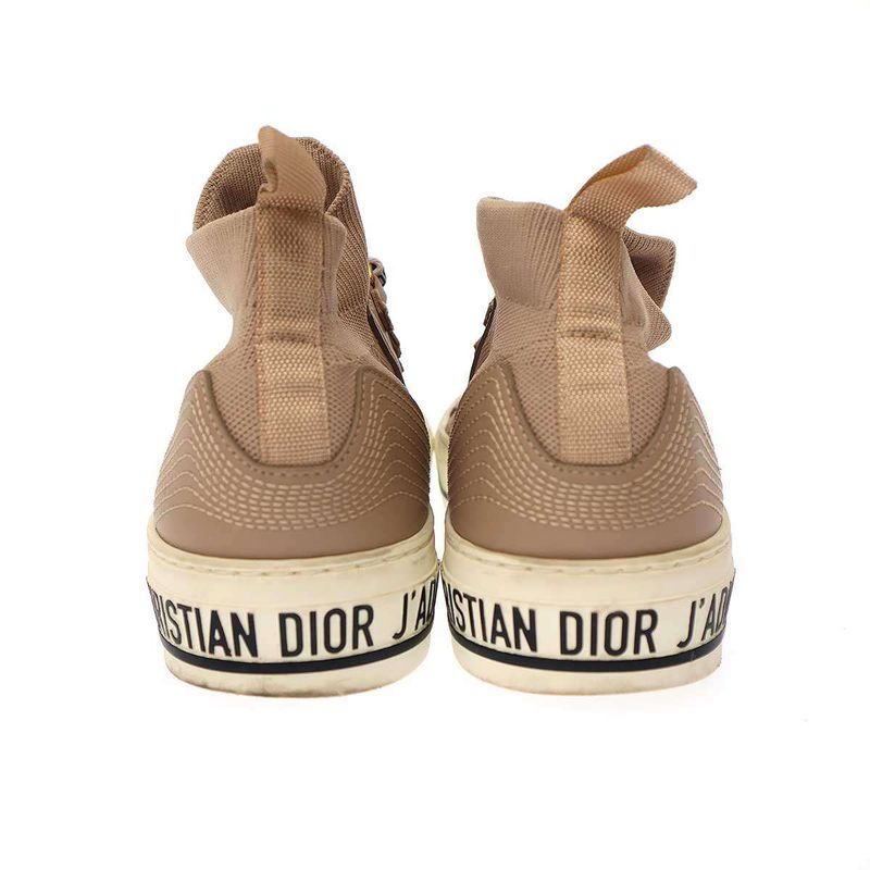 Christian Dior J'adior Technical Sock Knit Sneakers Kck231tlcs12u Beige 36.5