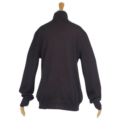 Hermes Knit Sweater High Neck Cashmere Silk Tote