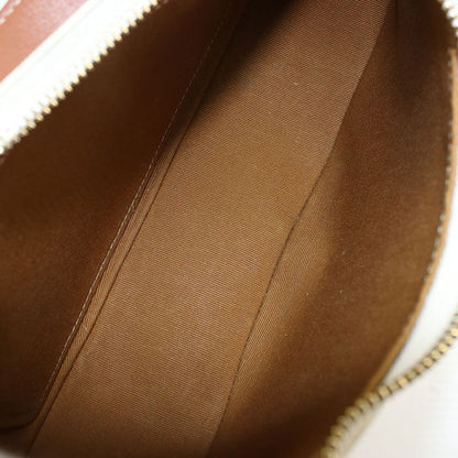 Celine One Shoulder Bag Triomphe Canvas Scuff Deuce