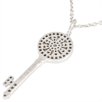 Tiffany & Co Tiffany & Co Petalky Mini Necklace Diamond Pt950 43g Platinum