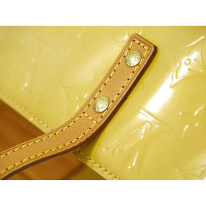 Louis Vuitton LV Reed GM Vernis Leather Tote Beige — view 6