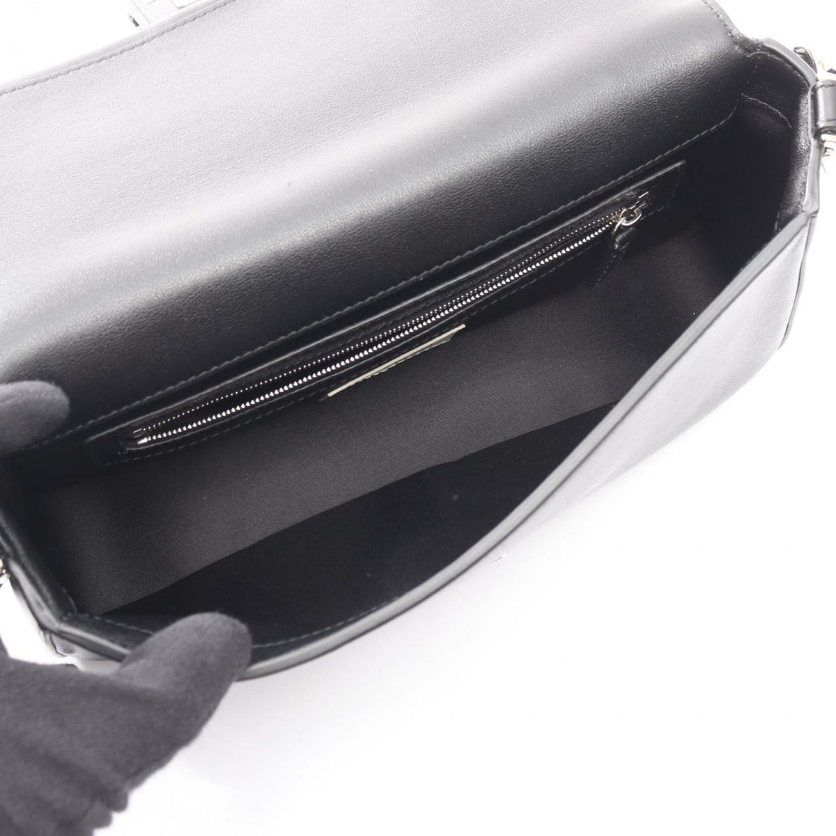 Fendi Handbag Mamma Bucket Black Leather — view 3