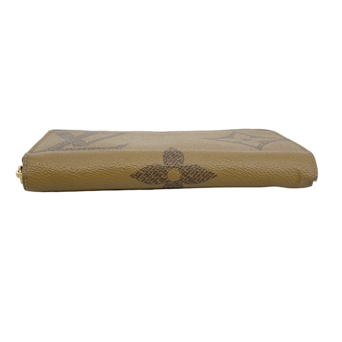 Louis Vuitton Wallet Monogram Giant Reverse Zippy Brown — view 2