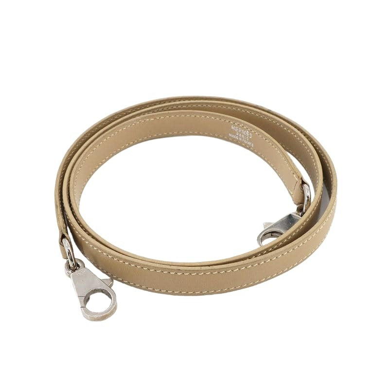 Hermes Kelly Bolide Shoulder Strap Box Calf Pusiere Silver Hardware