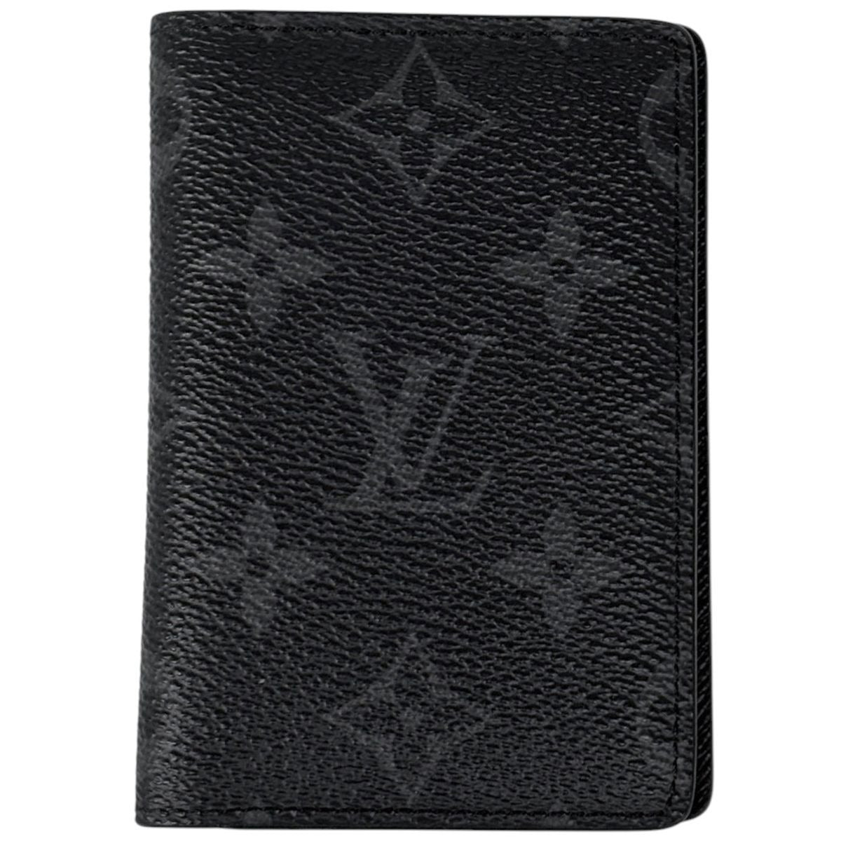 Louis Vuitton Organizer de Poche Card Case Monogram Eclipse Noir Black
