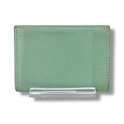 Louis Vuitton Portefeuille Lock Me Trifold Wallet Mini Wallet Light Green