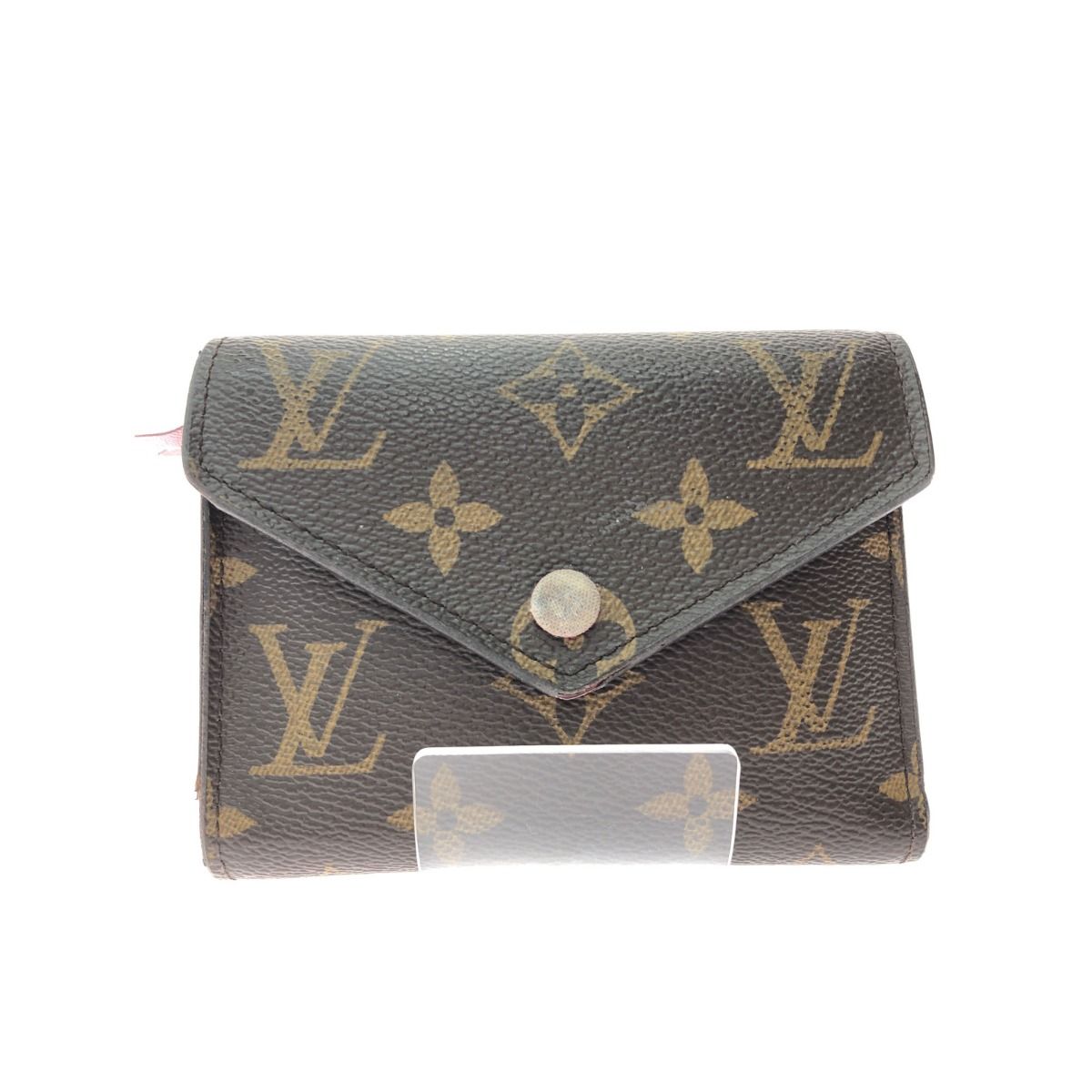 Louis Vuitton Women's Tri-Fold Wallet Monogram Portefeuille Victorine M62472