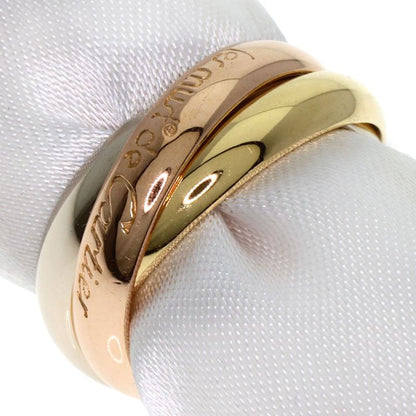 Cartier Trinity #49 Ring 18K Yellow Gold 18K White Gold 18K Pink Gold Ladies