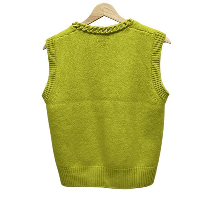 Bottega Veneta Vest Size M Women's - Yellow Green