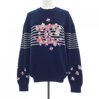 Chanel Knit Top Cashmere Navy