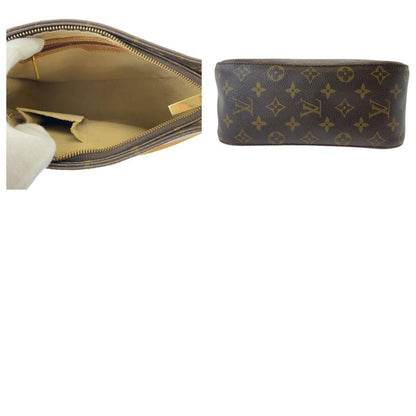 Louis Vuitton Monogram Looping MM Brown Gold Hardware PVC M51146 Shoulder Bag