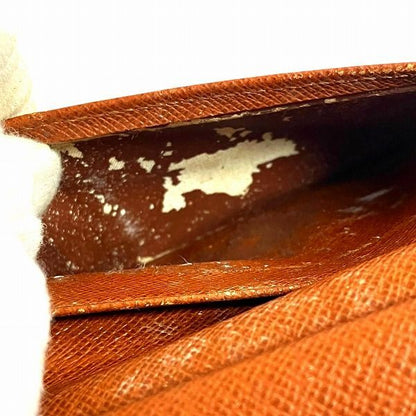 Louis Vuitton Monogram Porte Monevier Viennois M61663 Clasping Bifold Wallet