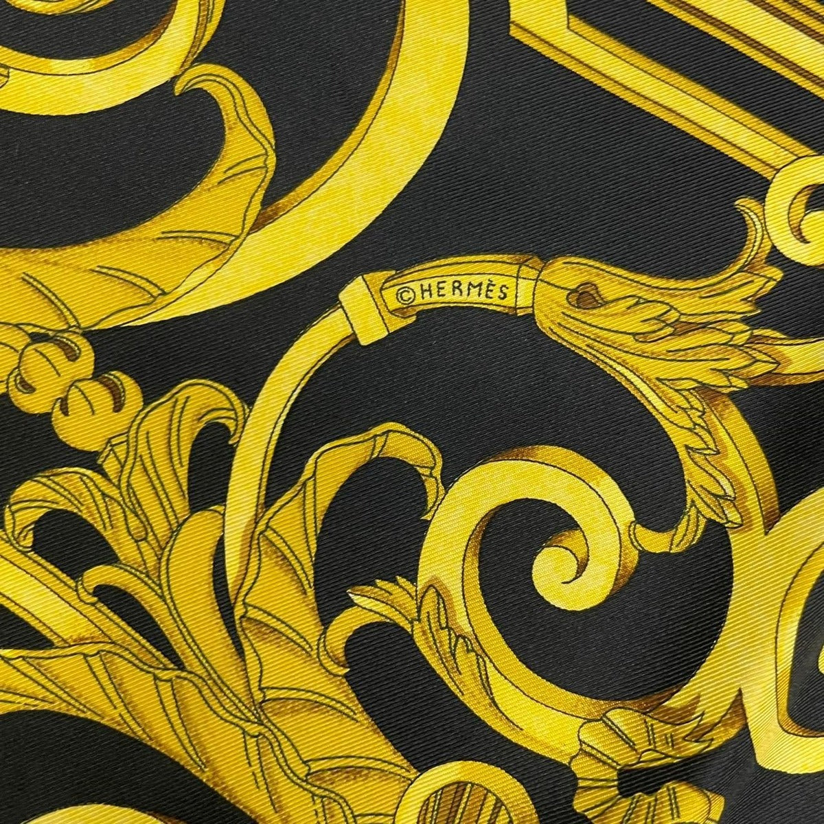 Hermes Scarf Carre 90 les Tuileries Jardin Des Bandana Silk — view 8
