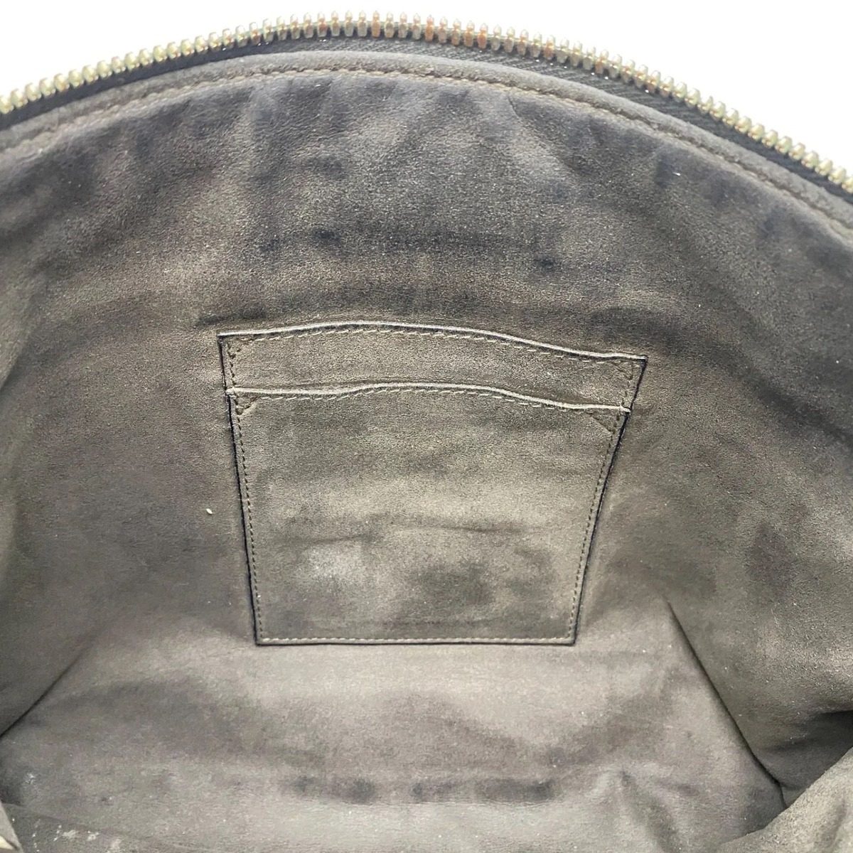Gucci Clutch Hand Second Pouch Guccissima Leather Black — view 12