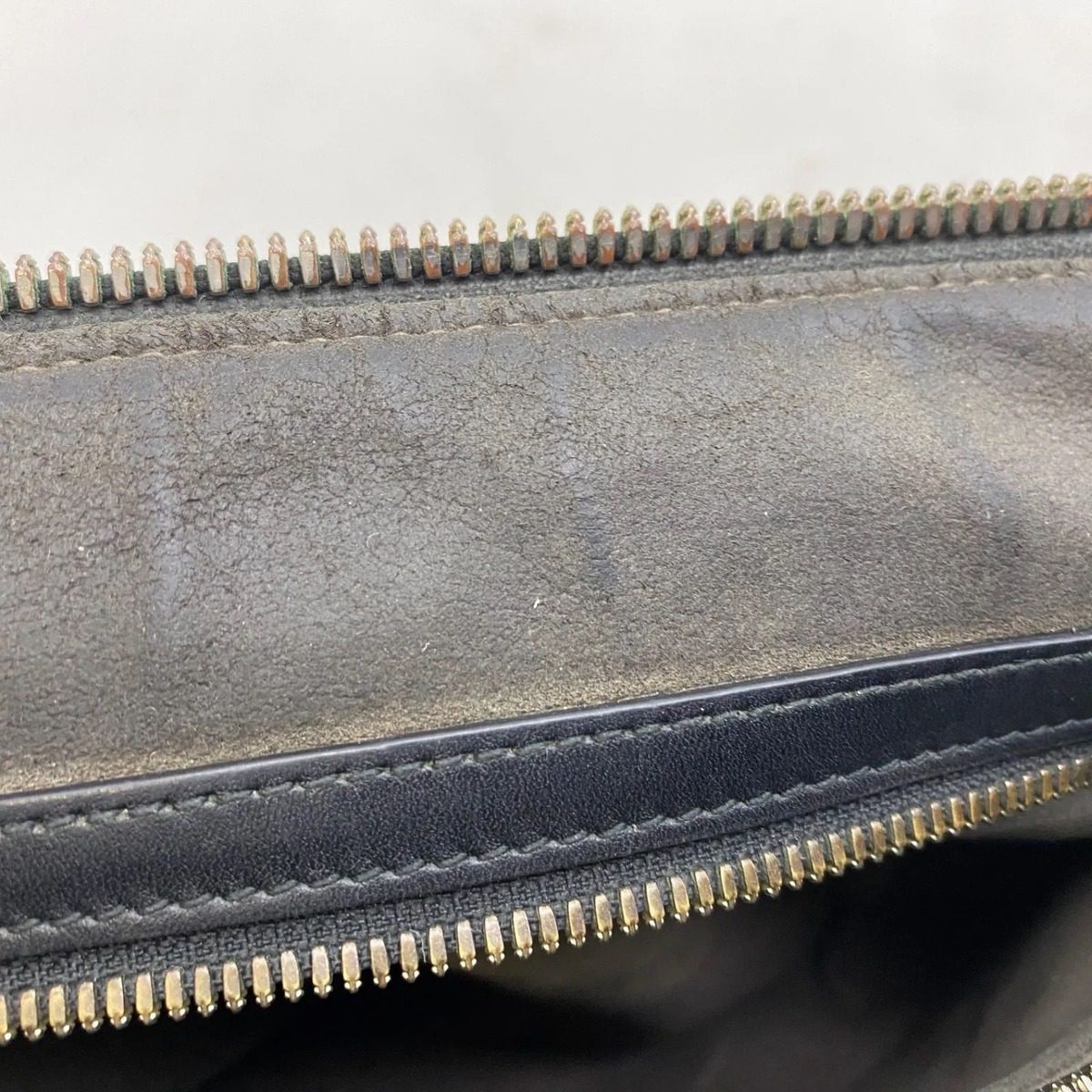 Gucci Clutch Hand Second Pouch Guccissima Leather Black — view 13