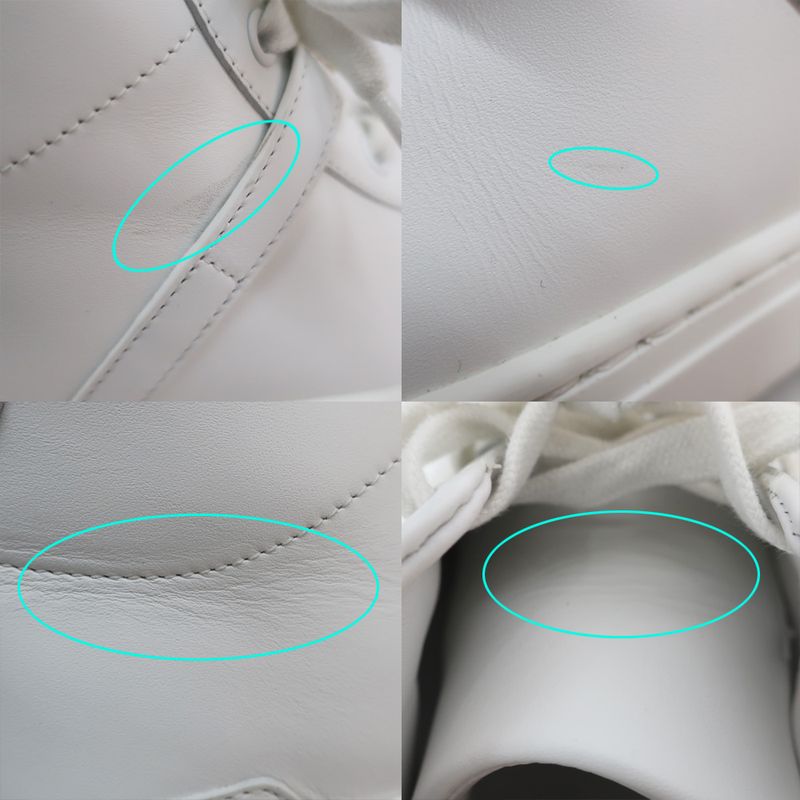 Hermes Sneakers - High Cut Daydream Kelly White Size 35.5 23cm