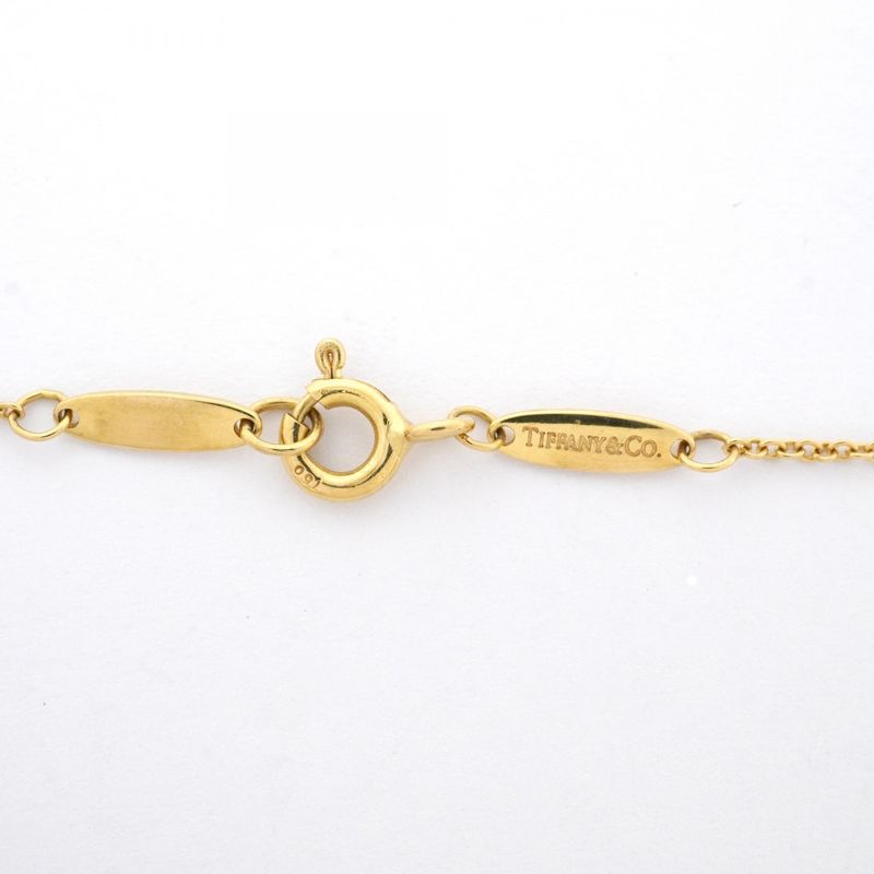 Tiffany & Co Necklace By-the-yard 1PD 18K Yellow Gold Yellow Gold Diamond Ladies