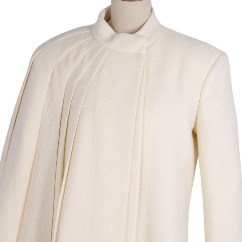 Gucci Jacket Stand Collar Wool Tweed Outerwear — view 4