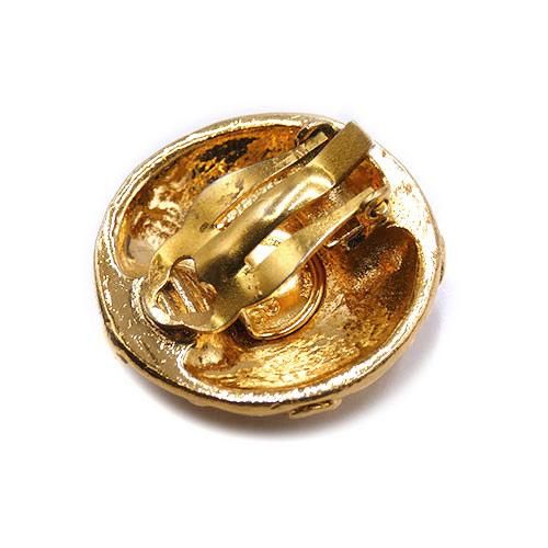 Chanel Floral Coco Mark GP Gold Earrings And Earrings