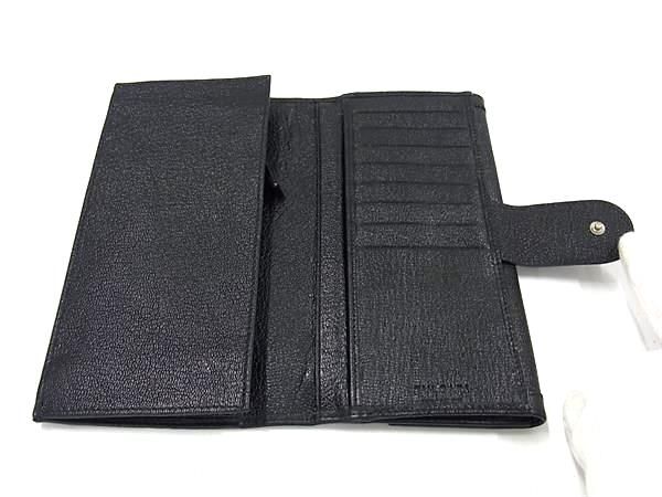 Bvlgari Doppio Tondo Leather Bifold Long Wallet Billfold Women