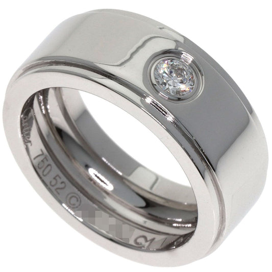 Cartier Fortune Diamond 52 Ring 18K White Gold