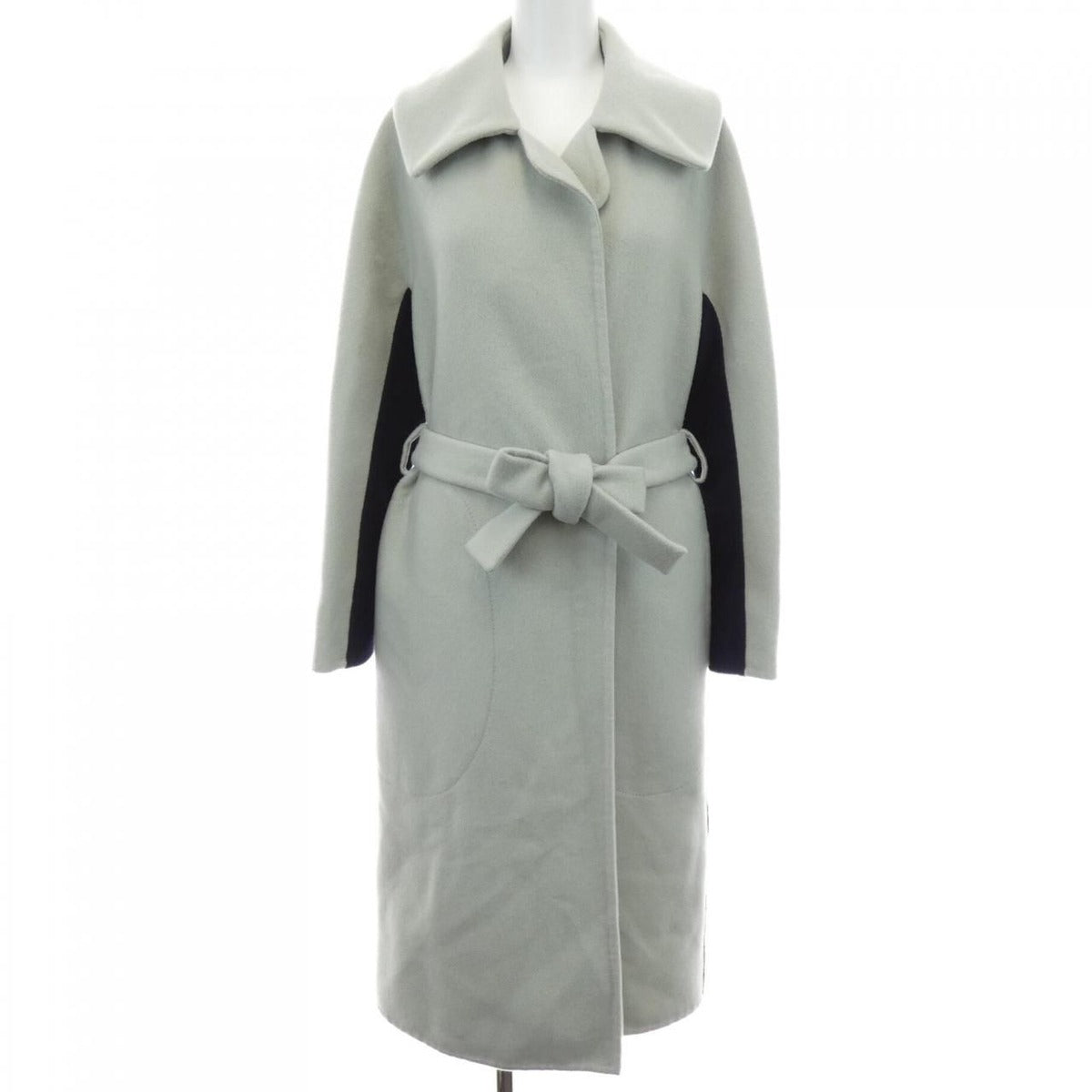 Hermes Coat Cashmere Green
