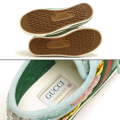 Gucci 652622 Sequined Sneakers 35+ Women's Polar