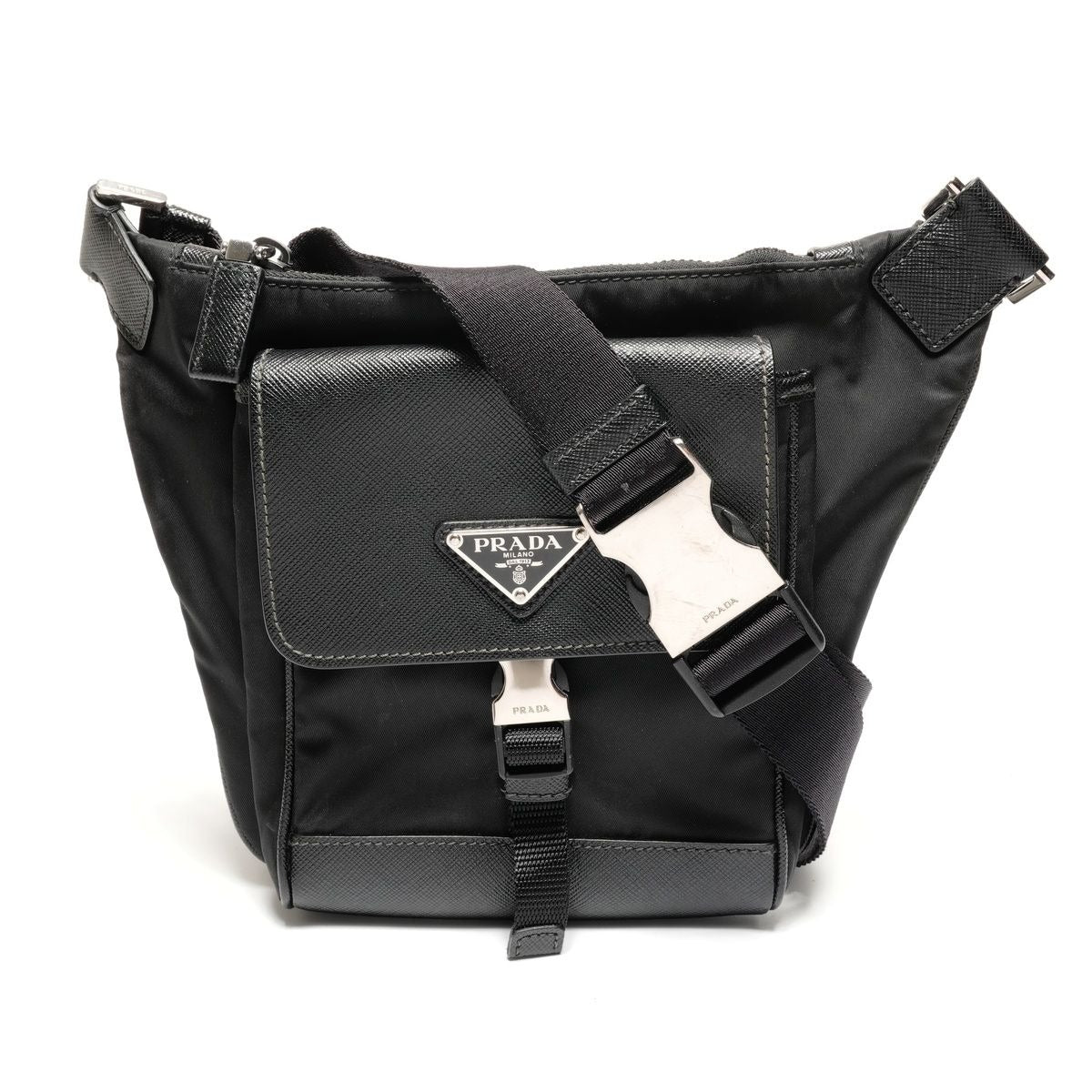 Prada Shoulder Bag Triangle Logo